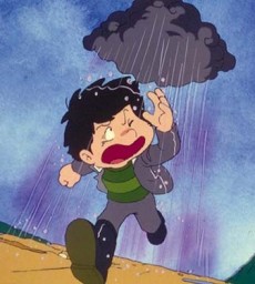 ライオンブックス「雨ふり小僧」 封面